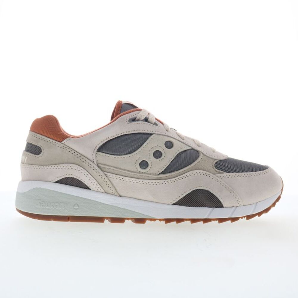 Saucony Mens Shadow 6000 Beige Shoes (NWT)